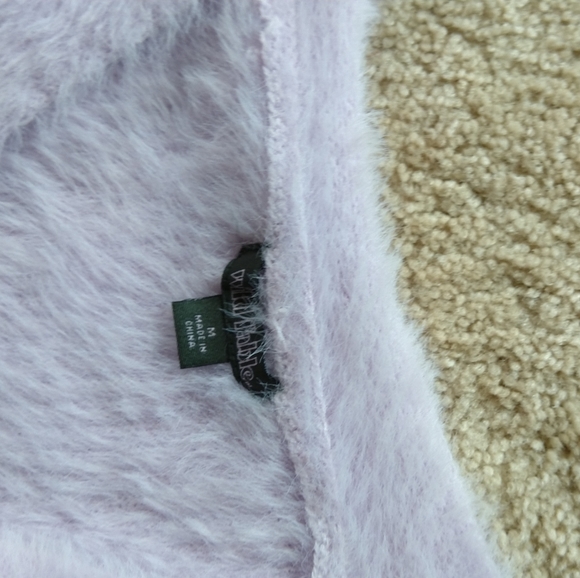 Fluffy Cropped Cardigan - Picture 5 of 5